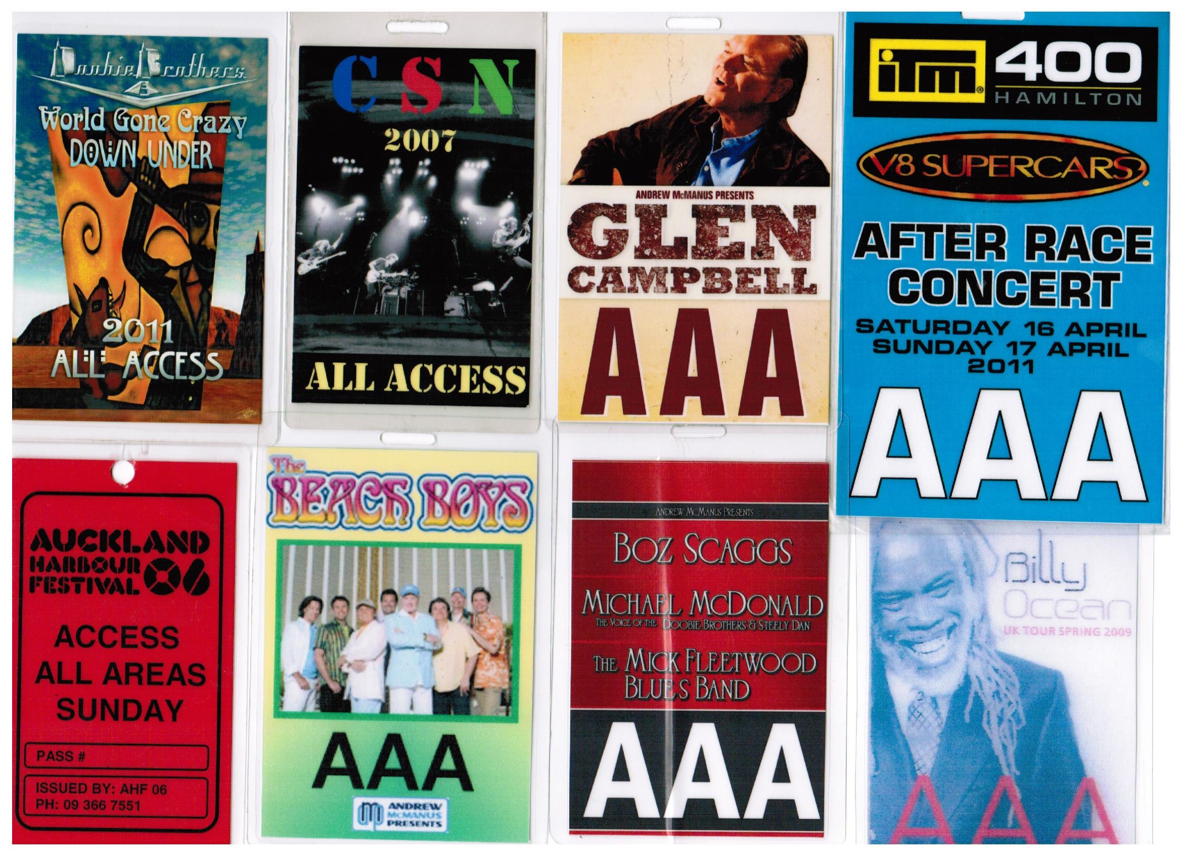 Just some of 

the passes