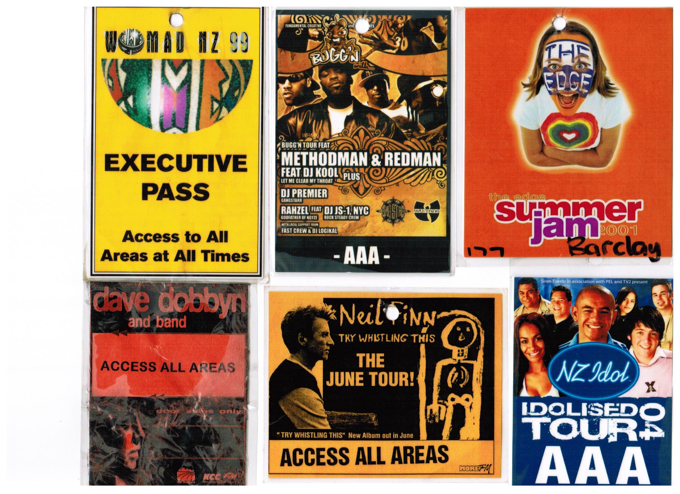 Just some of 

the passes